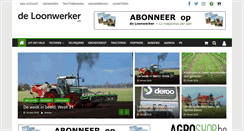 Desktop Screenshot of deloonwerker.be
